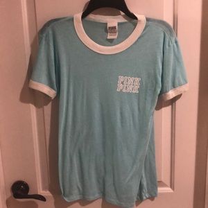 pink (by victoria’s secret) blue comfort t-shirt